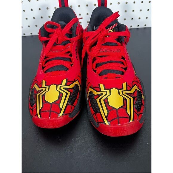 Adidas Donovan Mitchell Spiderman GS Unreleased Youth Sz 6.5 - Picture 11 of 12